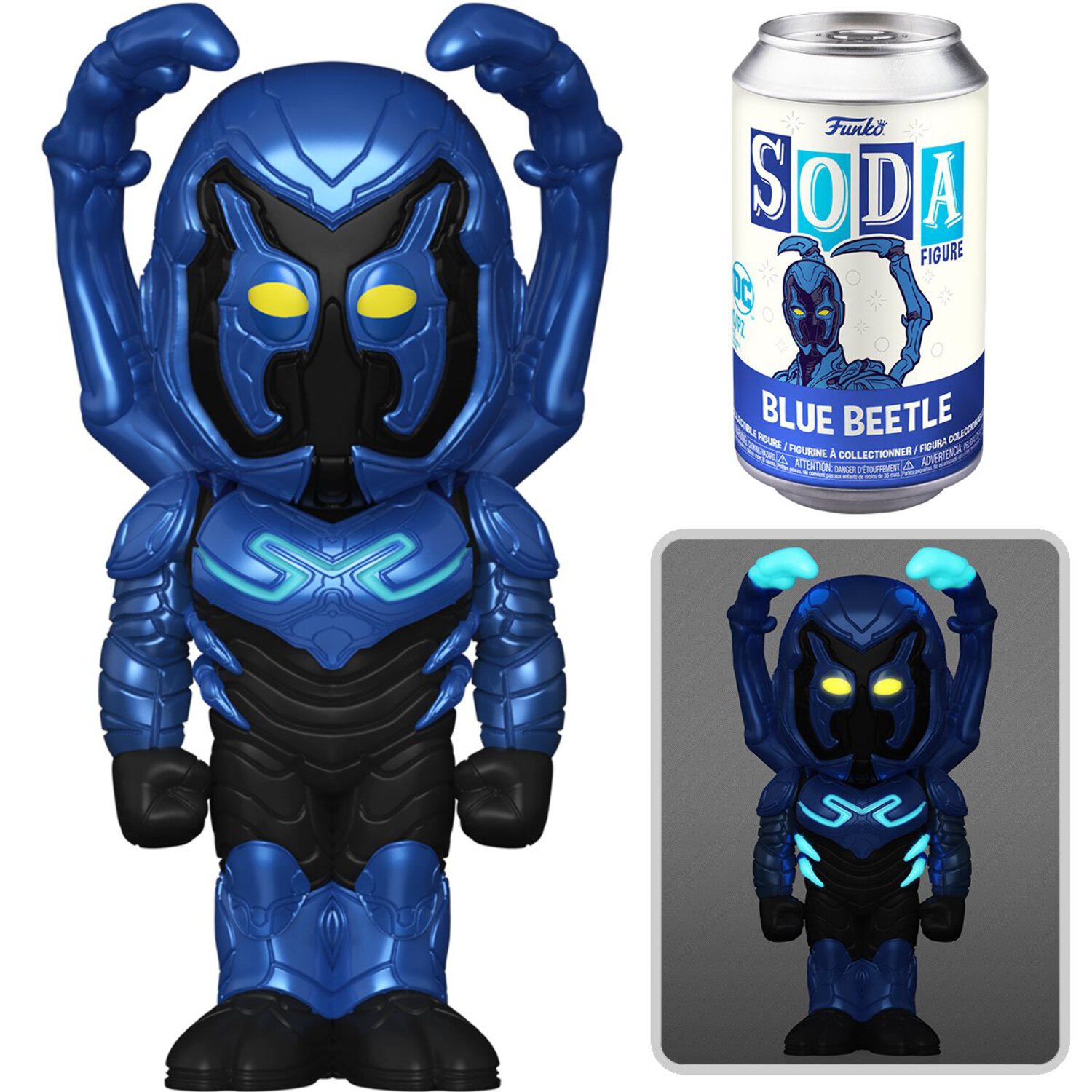 Funko Vinyl Soda: Flash - Godspeed, Edizione Limitata 15.000 Pezzi, Possibile Variante Glow-in-the-Dark