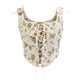 thumbnail image 1 of Corset Top Para Mujer Fajas Bodyshaper Control de Barriga Entrenador de Cintura Ojales Cordones Estampado Floral Fishbone Court Correas Vintage Odeerbi  ODB139710, 1 of 9
