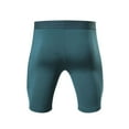 thumbnail image 3 of WBQ Compression Shorts Men with Pocket, Spandex Running Shorts Sport Athletic Workout Performance Underwear, 3 of 9