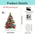 thumbnail image 3 of Small Christmas Tree, Christmas Tree Sign, Inspirational Table Decoration - Desktop Artificial Christmas Tree for Indoor Bedroom Office Kitchen Decoration, 3 of 5