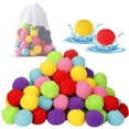 thumbnail image 1 of maskred 10piece Pool Toy - Kids Favorite Water Balls For Hours Of Entertainment Outdoor Activity Reusable Water Balls Colorful Yellow 5Set, 1 of 6