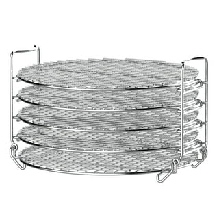 Austok Dehydrator Rack,5 Tier Food Dehydrator Stand,Stainless Steel  Stand,Compatible with Ninja Foodi Pressure Cooker and Air Fryer 6.5 and 8