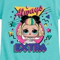 thumbnail image 3 of LOL Surprise! Dolls - Always Extra - Retro Shapes & Colors - Toddler & Youth Girls Short Sleeve Graphic T-Shirt, 3 of 5