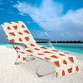 thumbnail image 6 of HCJKDU Pool Chair Towel with Side Pockets, Microfiber Chaise Lounge Towel Cover for Sun Lounger Pool Sunbathing Garden Beach Hotel, 6 of 6