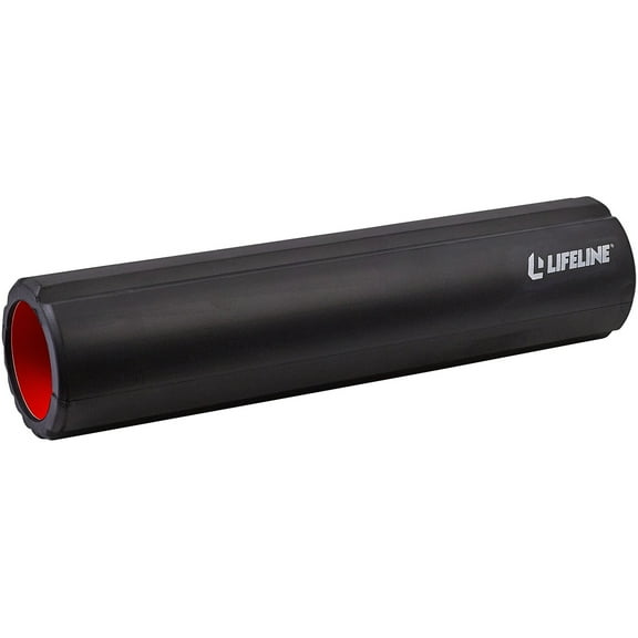 Lifeline Fitness Progression Foam Massage Roller - 23" - Black/Red