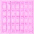 thumbnail image 1 of Ahgly Company Indoor Square Solid Pink Modern Area Rugs, 5' Square, 1 of 4