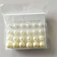 thumbnail image 4 of FENGGHAO 12 Pair Pearl Stud Earrings Set Shining Round Simulated Pearls Classic Jewelry Collection for Women Timeless Accessories, 4 of 4