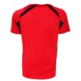 thumbnail image 2 of Arsenal FC - Camiseta oficial de manga corta con el escudo del Arsenal FC Modelo Panel Hombre caballero - Fútbol/Deporte (Rojo/Negro), 2 of 2