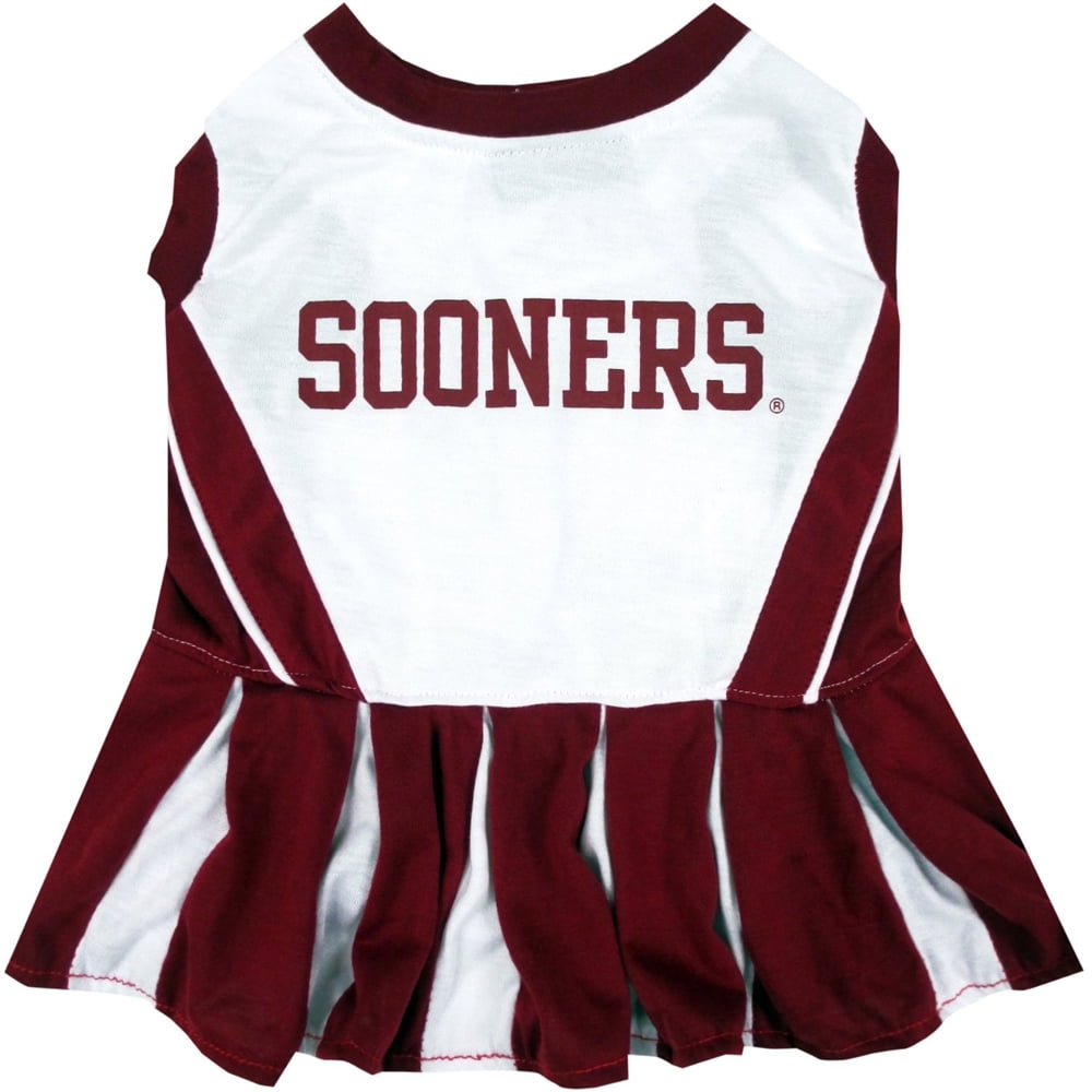NCAA Oklahoma Sooners Cheerleader Dog Dress 