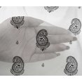 thumbnail image 4 of oneOone Viscose Chiffon Fabric Paisley Block Printed Craft Fabric BTY 42 Inch Wide, 4 of 4