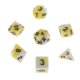 thumbnail image 5 of de 7 dados D&D , dados de plástico, dados de dragones y mazmorras, dados poliédricos para dados de dragones y mazmorras Dnd Rpg Amarillo CUTICAT Juegos de dados poliédricos, 5 of 8