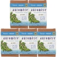 thumbnail image 1 of Auromere Jabón de barra ayurvédico Tulsi Neem - Ecológico, hecho a mano, vegano, libre de crueldad, natural, sin OGM (2,75 oz), paquete de 5, 1 of 5