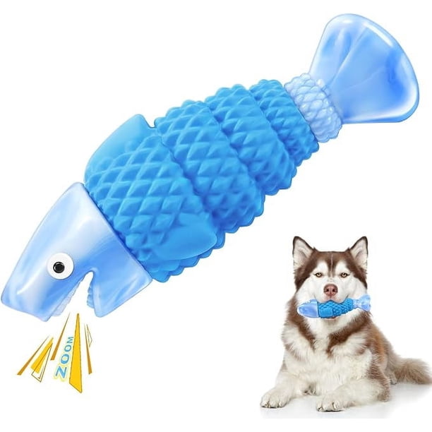 Juguete Interactivo para Perros que Hace Ruido es Resistente al Masticar y Ayuda a Afilar los Dientes
