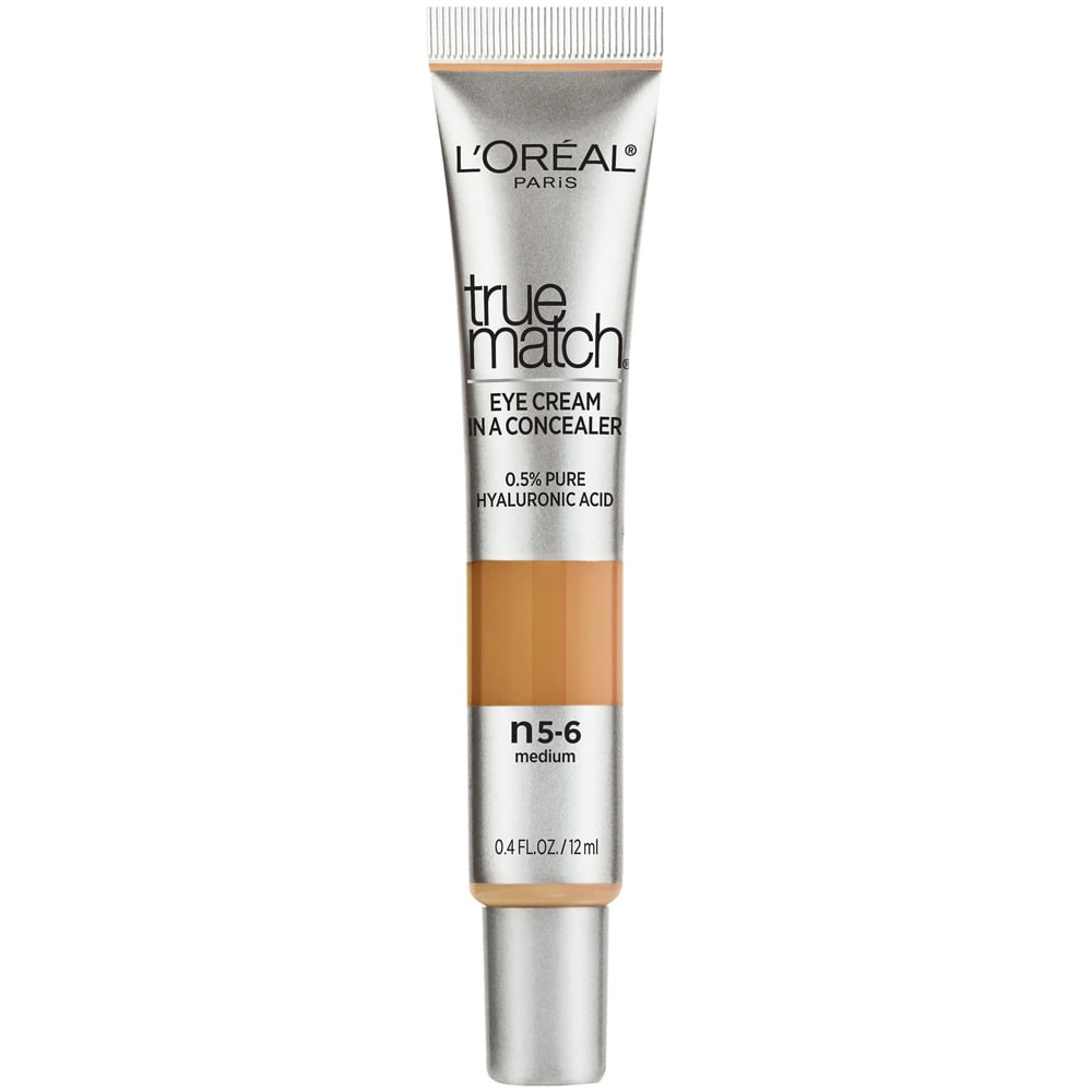 L'Oreal Paris True Match Eye Cream in a Concealer, 0.5 hyaluronic acid