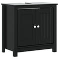 thumbnail image 1 of vidaXL Armoire de Salle de Bain pour Lavabo Meuble-Lavabo Armoire BERG en Bois Massif Pin, 1 of 6