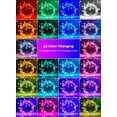 thumbnail image 2 of xianlin-Fairy Lights Color Changing - 22 Colors 66 FT 200 LED Fairy String Lights with Remote, Plug in Fairy Lights Indoor with 12 Lighting Modes,Christmas Fairy Lights for Bedroom Classroom, 2 of 4