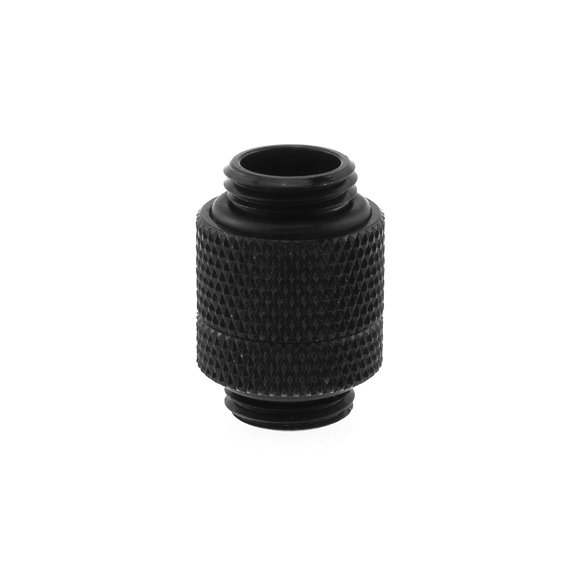 RLECS G1/4 pulgadas giratorio macho a macho extensor montaje ordenador refrigeración por agua rotación 360 grados negro