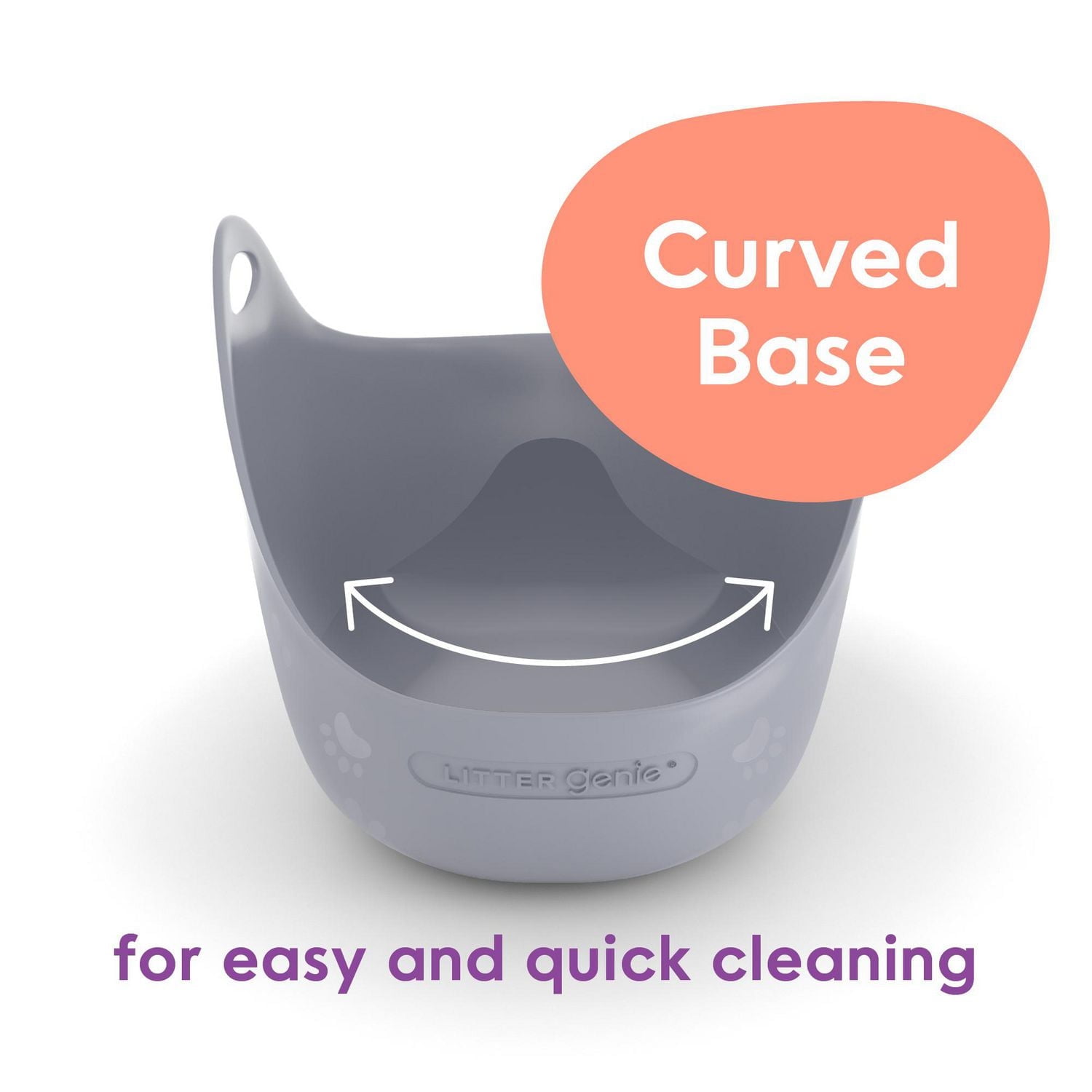 Bac à litiere Litter Genie Confort pour le chat et nettoyage facile