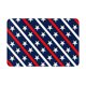 thumbnail image 1 of Balery Patriotic Star Felpudo de franela, resistente a las manchas y a la decoloración, para uso interior y exterior, fácil de limpiar, 40 x 60 cm, 1 of 7