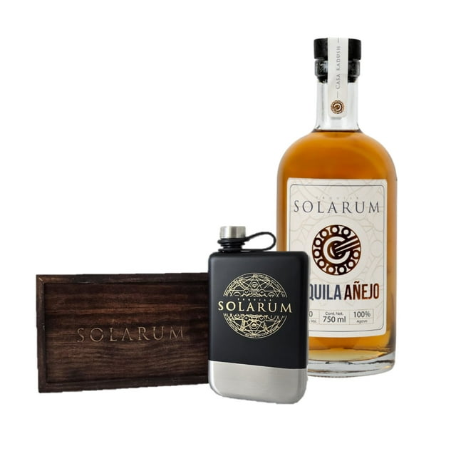 Tequila Solarum Añejo 750 Ml Pacha Solarum