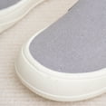 thumbnail image 6 of Gubotare Toddler Shoes Wide Kids Shoes Toddlers Canvas Sneakers Slip On Walking Tennis Shoes for Boys Girls Toddler/Little Kids/Big Kids Size 12 (Grey,Little Kids 12), 6 of 9