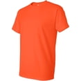 thumbnail image 5 of High Visibility Safety T-Shirt | Gildan DryBlend Short Sleeve Shirt, Orange and Green Color Hi Vis Tee | Pack 9, Size-5XL, 5 of 6