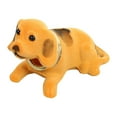 thumbnail image 1 of Decoración del coche Adorno de perro que asiente con la cabeza Accesorio de automóvil Artesanías decorativas Regalo Cachorro de cabeza que asiente con Amarillo BLESIY Estatua del salpicadero del coche, 1 of 8