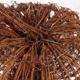 thumbnail image 1 of TEHAUX 1Set Rattan Pumpkin Decor Light Brown 9.8x9.8x7.9in for Christmas, 1 of 6