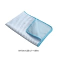 thumbnail image 2 of Pet Cooling Mat, Summer Dog Cooling Mat Washable Self Cool Pad for Small Dogs and Cats, Portable Breathable Pet Sleeping Pad for Crate, Bed, Indoor & Outdoor Floor, 2 of 8