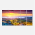 thumbnail image 2 of Rhododendron Fleurs dans les Collines Colorées - Toile de Photographie de Paysage, 2 of 3