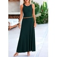 thumbnail image 3 of Conjunto Coordinado PRETTYGARDEN Falda Maxi Verde Oscuro XS, 3 of 6