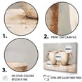 thumbnail image 3 of Designart "Coffee Cups In Simplicity" Utensils Canvas Art Print, 3 of 7