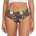 thumbnail image 1 of Balery Merry Christmas Ropa Interior de Algodón para Mujer con Dibujo – Braguitas Cómodas y Elásticas, Estilo Clásico-Medium, 1 of 6