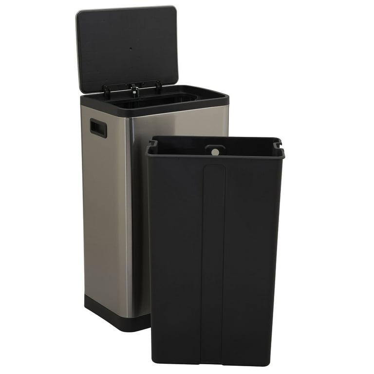 The Container Store 12 gal./45L Step Trash Can