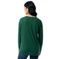 thumbnail image 2 of Holiday Time Women's and Women’s Plus Christmas Waffle Graphic Tee with Long-Sleeves, Sizes S-3XL, 1X-2X, 2 of 9