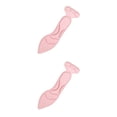 thumbnail image 1 of crativent High Heel Shoe Cushion Self Adhesive Insole Pad Grip Inserts Back Blisters pink 2Set, 1 of 6