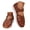 Brown, variant on Women Closed Toe Fisherman Sandals Adjustable Hollow Platform Gladiator Beach Walking Shoes