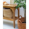 thumbnail image 4 of Cambridge Casual Caterina Teak Wood Outdoor Console Table, Natural, 4 of 10