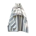thumbnail image 3 of MXTPOV Dog Bathrobe Fast Drying with Hook and Loop Closure & Wrap Tie Snuggle, Cute Dogs Clothes, Machine Washable, Striped Bathrobe for Cats Dogs Puppy, Small, 3 of 5