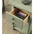 thumbnail image 3 of Bowery Hill Table d'Appoint en Bois à Rabat Finition Gris Antique, 3 of 6