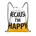 thumbnail image 1 of Pofeuu Minions for Water-Resistant 210D Drawstring Bag Compact Foldable Design Gym Yoga Travel Essentials Lightweight Carryall-Small, 1 of 6