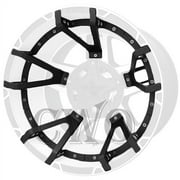 Matte Black XD Series XD827 Rockstar 3 Split Spoke Insert For 17x9 Wheel