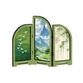 thumbnail image 1 of zhangmingg Elegant Acrylic Folding Screen Desktop Ornament Decorative Partition for Home and Display, 1 of 6