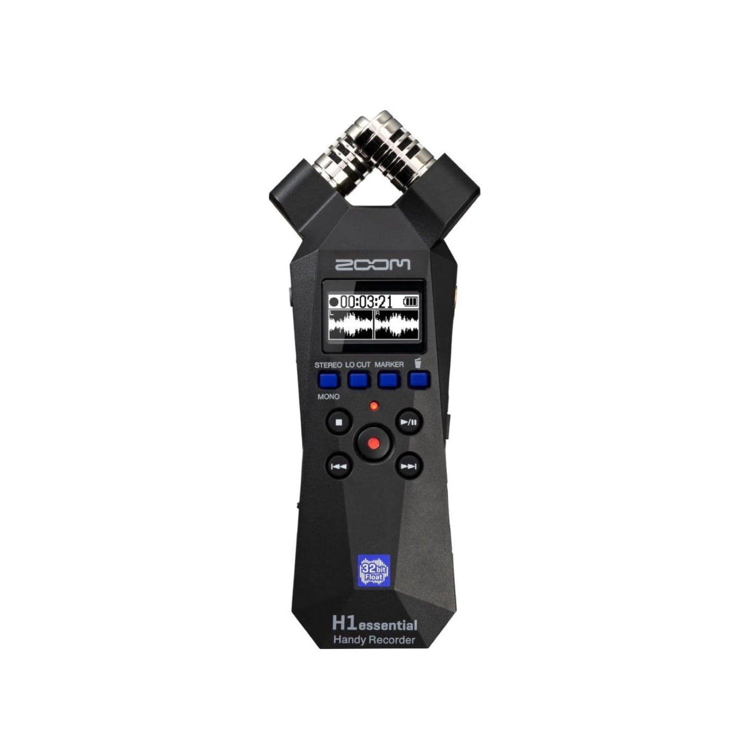 Zoom H1essential Stereo Handy Recorder Bundle with Hairy Windscreen (2 Items)