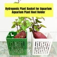 thumbnail image 3 of Pebbuoy Aquarium Plant Holder Heat-Resistant Hydroponic Basket Hanging Fish Tank Planter Cups with Hook for Underwater Aquatic Plants, 3 of 7