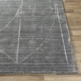 thumbnail image 2 of Hauteloom Haslett Living Room, Bedroom Area Rug - Contemporary - Gray, Charcoal, White - 2' x 3', 2 of 9