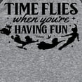 thumbnail image 3 of Disney - Peter Pan - Time Flies When You're Having Fun - Toddler And Youth Raglan Graphic T-Shirt, 3 of 5