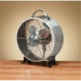 thumbnail image 1 of Deco Breeze DBF5349 Retro Metal Fan Stainless, 1 of 1