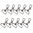 thumbnail image 3 of 10 Ganchos de seguridad Con Gatillo Giratorio Sunnimix Cierres de bolsa plata 40 x 23 mm, 3 of 8