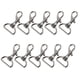 thumbnail image 3 of 10 Ganchos de seguridad Con Gatillo Giratorio Sunnimix Cierres de bolsa plata 40 x 23 mm, 3 of 8